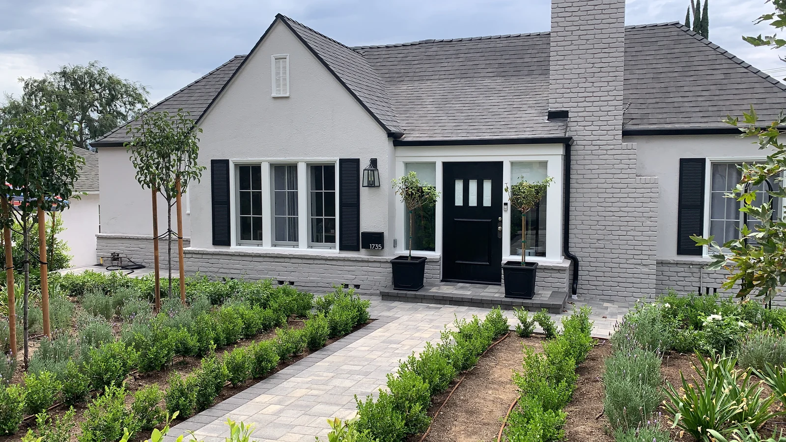Completed LA County home exterior painting project